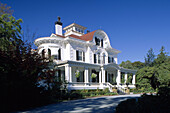 A villa on Belleuve Avenue. Newport. Rhode Island. USA.