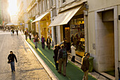 Rua Garret. Lisbon. Portugal.