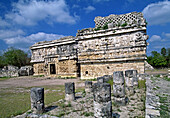 The Dependance of the Convent (UNESCO World Heritage). Chichen Itza. Yucatan. Mexico.