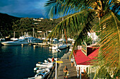 Tortola marina. British Virgin Islands. West Indies. Caribbean