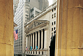 Wall Street Stock Exchange. New York City. USA