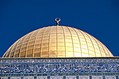 Omar Mosque dome. Jerusalem. Israel