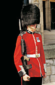 Guard. Tower of London. England