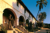 Spanish Mission. Santa Barbara. California. USA