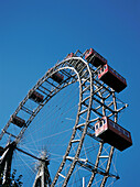 Big wheel. Prater amusement park. Vienna. Austria