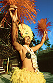 Female dancer. Moorea Island. French Polynesia
