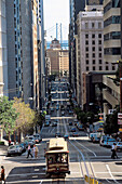 Cable car. San Francisco. California. USA