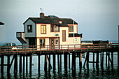 The old pier. Santa Barbara. California. USA