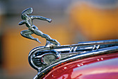 Old british bus detail. Valletta. Malta