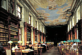 National Library, reading room. Vienna. Austria