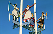 May Pole. Bavaria. Germany