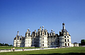 Chambord Castle. Loire. Val-de-Loire. France