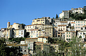 Village in Balagne region. Corsica Island. France