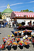 The market. City of Turku. Finland