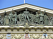 Detail of building, Helsinki. Finland