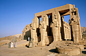 Ramesseum (Deir el Bahari). Nile west bank. Luxor. Egypt