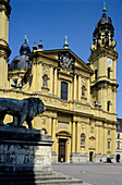 Theatiner church. Munich (Munchen). Bavaria. Germany