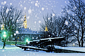 City of Quebec in winter. Quebec. Canada
