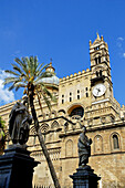 The cathedral (duomo). Palermo, main city of Sicily. Italy