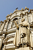 The cathedral (duomo). Catania. Sicily. Italy