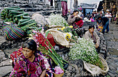 Sunday indian market. City of Chichicastenango, mostly populated with Quiché indians. Guatemala