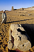 Temple of Wadi El Sebua on Lake Nasser. Nubia. Egypt