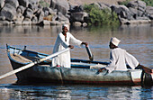 Sehel Island on Nile river near Aswan. Nubia, Egypt