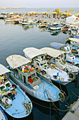 Fishing boats at harbour, Paphos. Cyprus