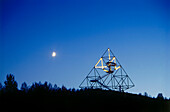 Tetrahedron, Halde Emscherblick, Bottrop, Ruhr Valley, Ruhr, North Rhine Westphalia, Germany