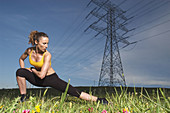 ntemporary, Country, Countryside, Daytime, Electricity, Energy, Exterior, Female, Fit, Fitness, Flexi