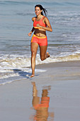 Woman on beach