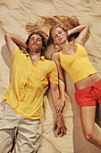 Caucasian, Caucasians, Chill out, Chilling out, Closed eyes, Color, Colour, Contemporary, Couple, Cou