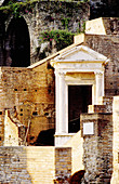 Detail on Roman forum, Rome. Lazio, Italy