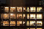 Weddings on saturday. Luxury Four seasons Hotel , with an ancient pagoda in the park.Meguro district. Tokyo. Japan