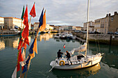 Saint Martin harbour, Isle of Rhé. France