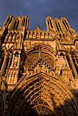 Cathedral. Reims. Haute Marne. France.