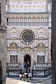 Europe, Italy, Lombardy, Bergamo cathedral