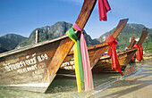 Boats in Koh Phi Phi Island. Thailand