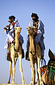 Tuaregs in the Sahara. Mali