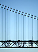 Tacoma Narrows Bridge (aka. Galloping Gertie Bridge), Tacoma. Washington, USA