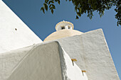 Church of Santa Eulària del Riu. Ibiza, Balearic Islands. Spain