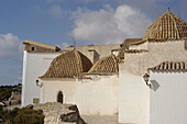 Church of Sant Domingo in the old town of Ibiza. Ibiza, Balearic Islands. Spain