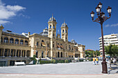Town Hall, San Sebastián. Guipúzcoa, Euskadi, Spain