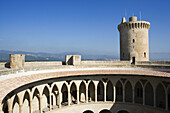 Bellver castle, Palma de Mallorca. Majorca, Balearic Islands. Spain