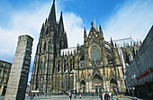 Gothic cathedral. Westphalia, Cologne (Germany).