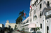 The Art Deco District around Ocean Drive and Washington Ave. Miami Beach. Florida. USA.