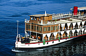 Steamship Sudan, built in 1895. Cruise on river Nile, Egypt