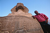 Zahi Hawass, Secretary General of the Supreme Council of Antiquities and Director of the Giza Pyramids Excavation. Egypt