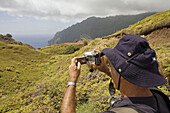 Stopover in Fatu Hiva island. Marquesas archipelago. French Polynesia