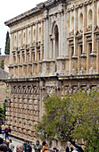 Charles V s palace, Alhambra. Granada. Spain